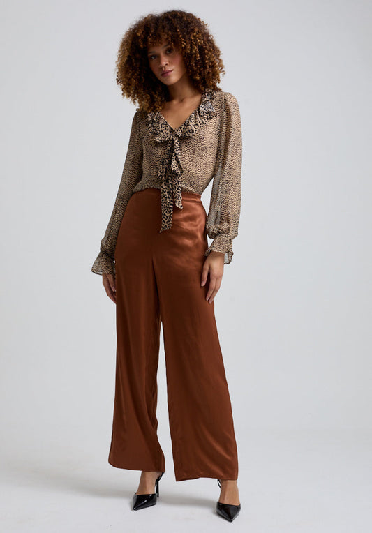 Leon Trouser in Brown