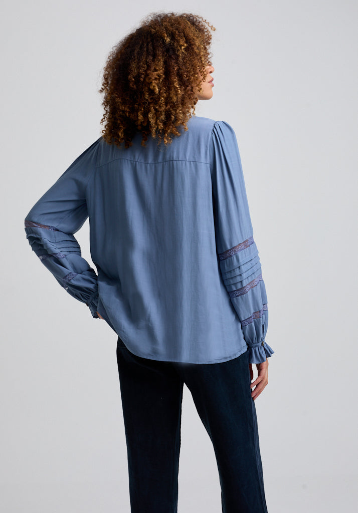 Abby Blouse in Blue