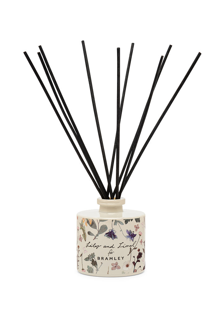 Bramley x Lily and Lionel Pressed Floral Diffuser in Cream