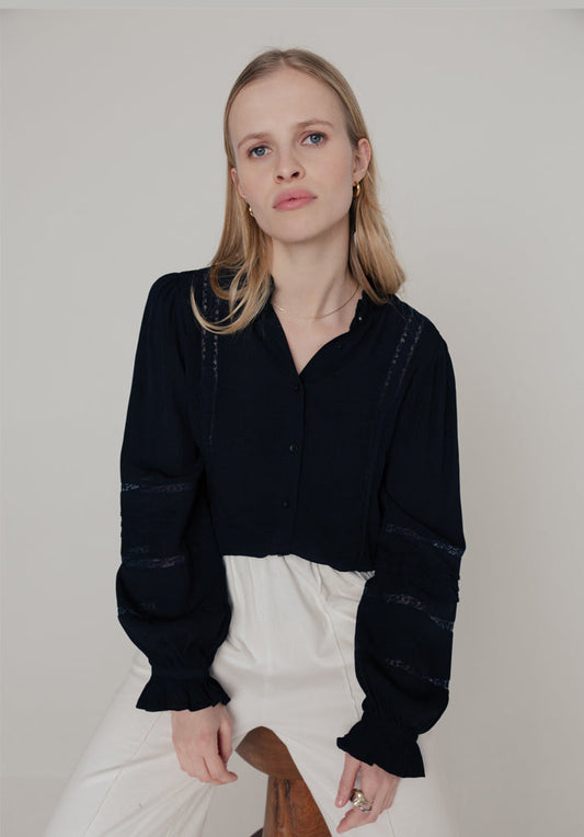 Abby Blouse in Black